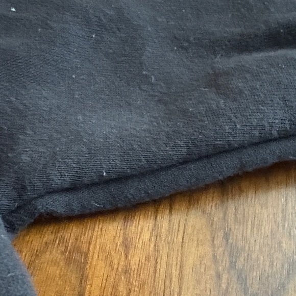 White Fox Boutique Charcoal Hoodie with Trendy Graphics, USED - Picture 10 of 10